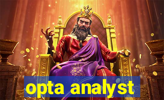 opta analyst